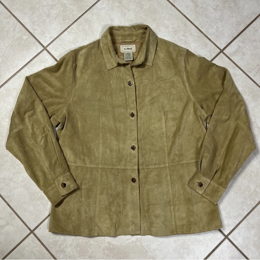 L.L. Bean Women's Tan Utility Jacket